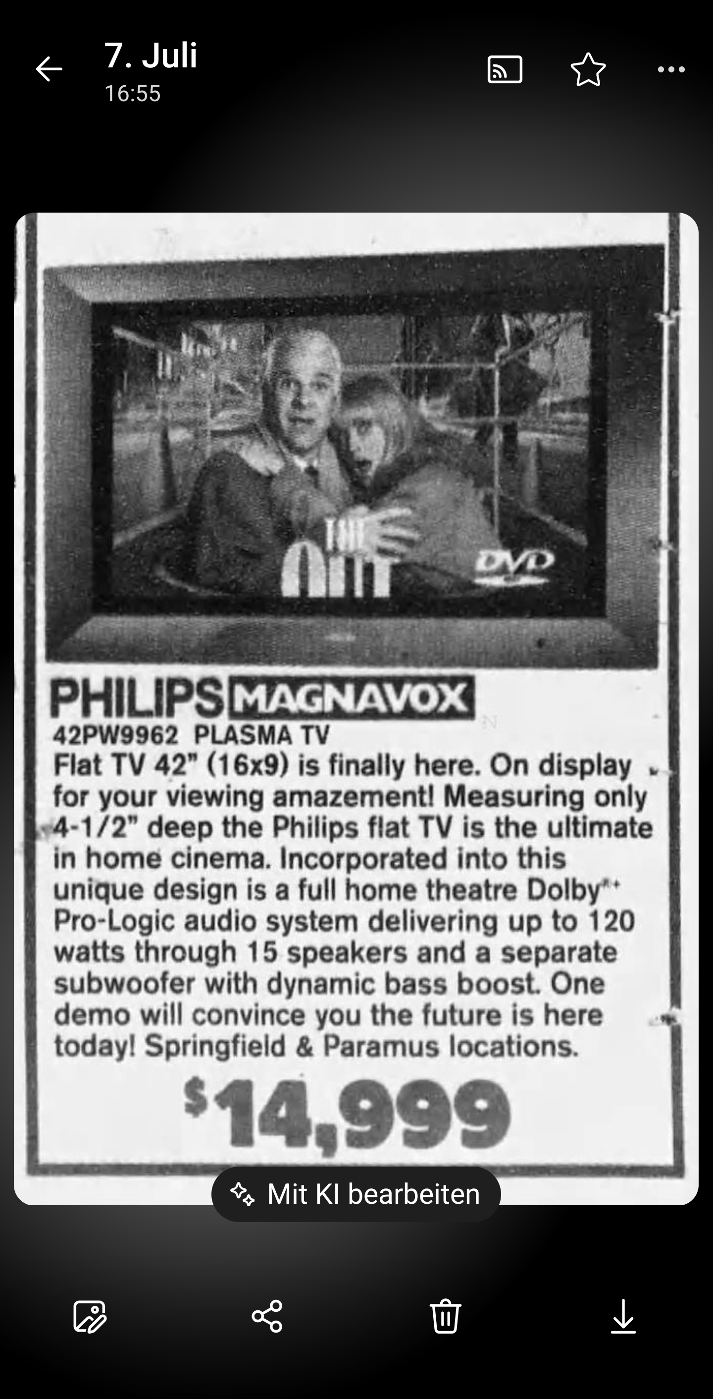Historical Philips Magnavox 1998 Advertisement